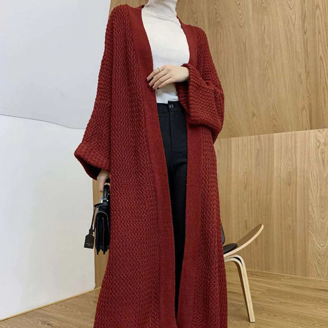 Stylische Strickjacke in Übergröße - Erna