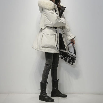 Stylischer Winterparka mit Kunstpelz - Doris