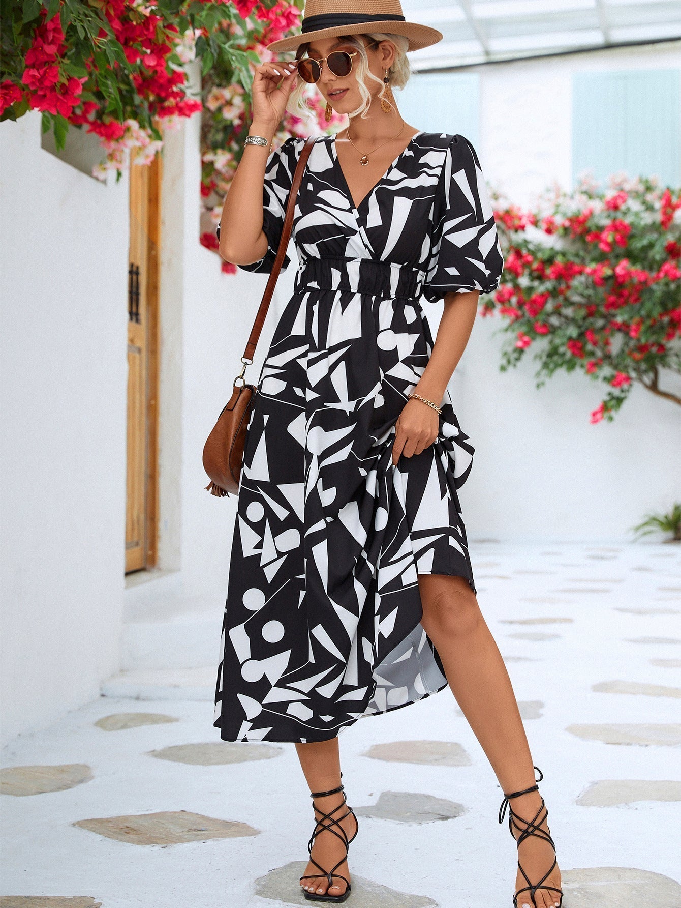 Stylisches Midi-Sommerkleid - Ursula