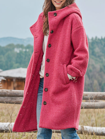 Trendige warme Wolljacke - Ingrid