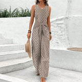 Drune | Damen Eleganter und Bequemer Overall Bequem in Braun