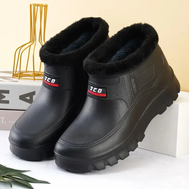 Jesse - Herren Winter Pelz Schneestiefel