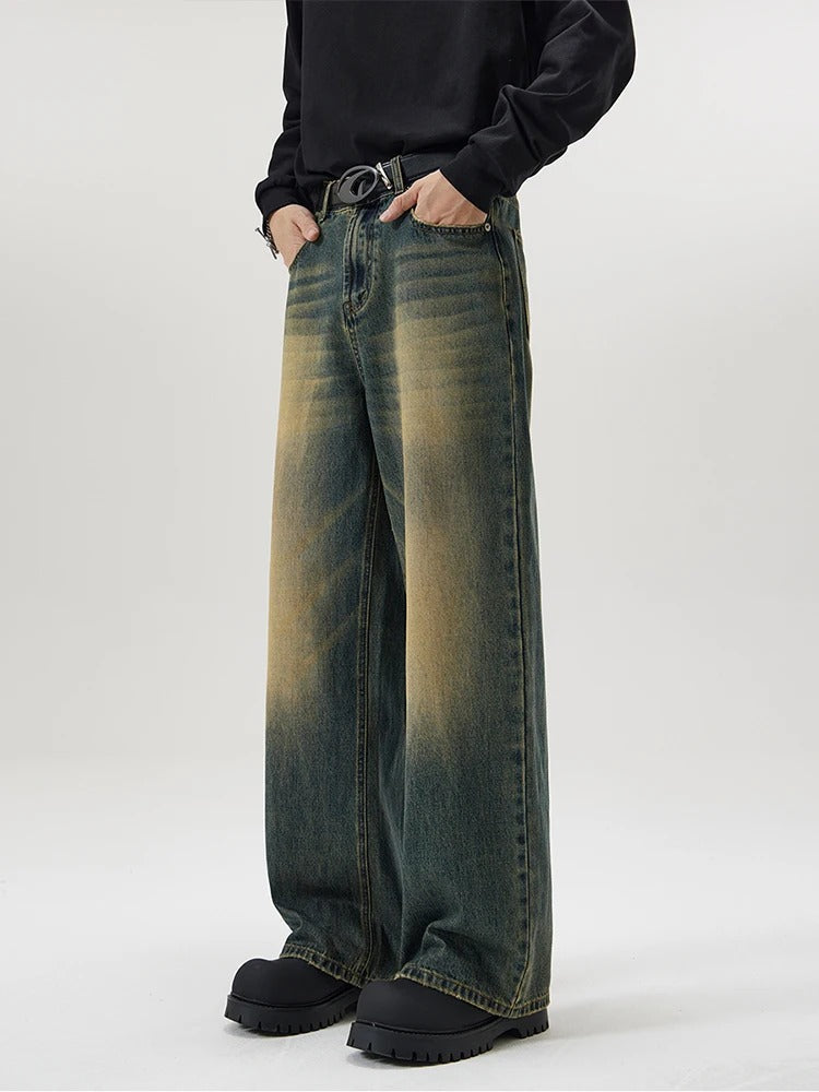 Gael - Baggy Straight Pants für Männer