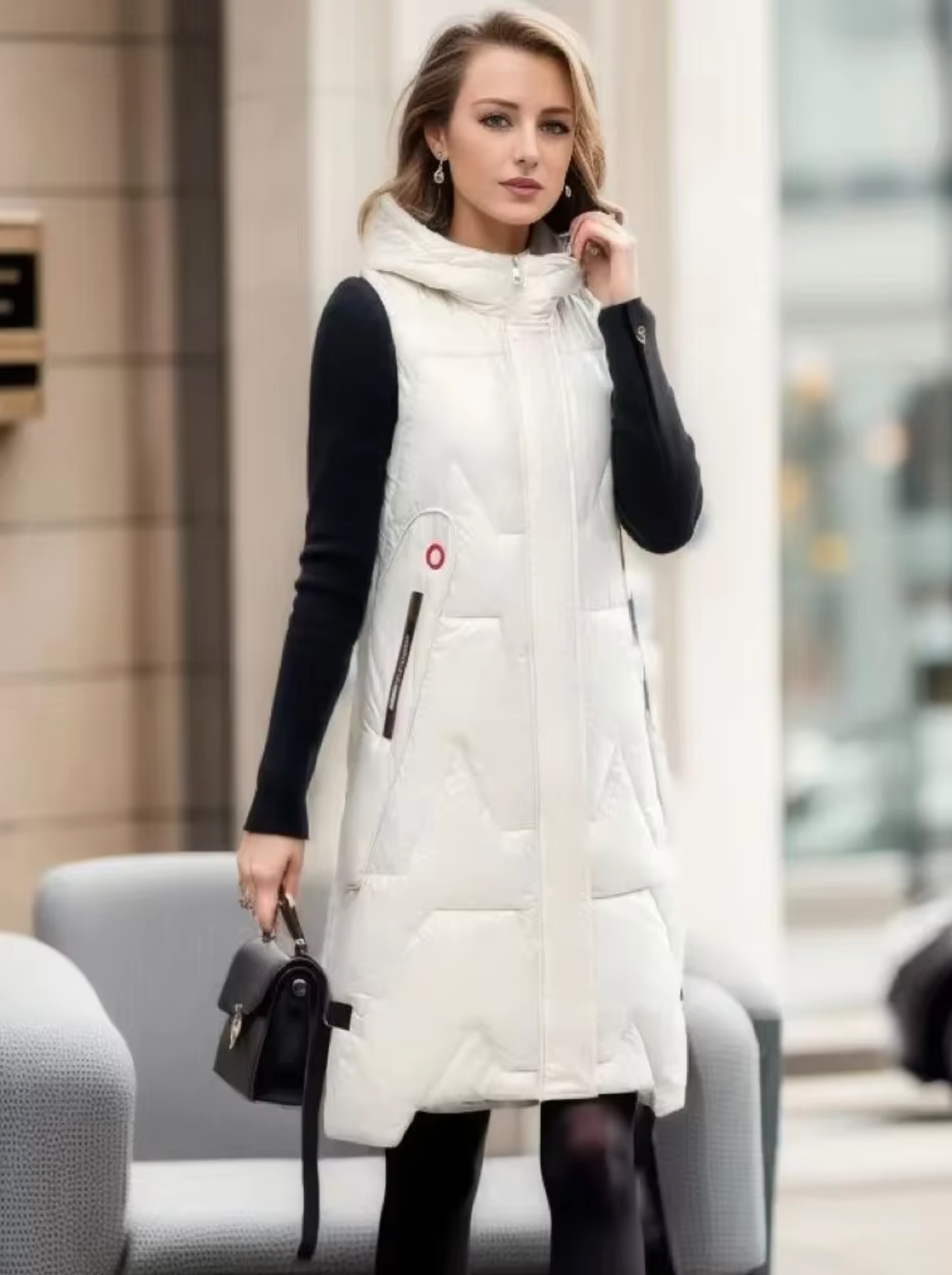 Warme ärmellose Winterweste - Felina