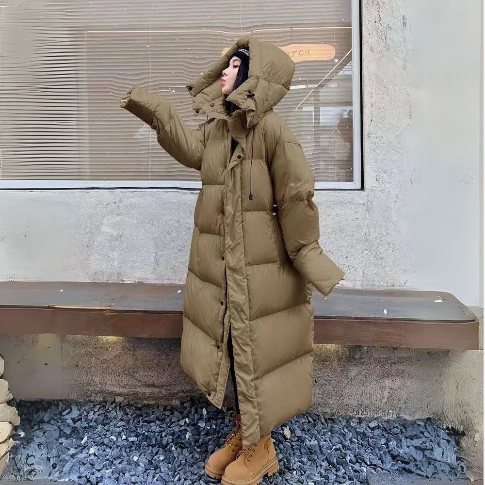 Warmer langer Daunenmantel für Frauen - Jhona