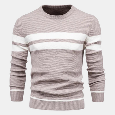 Warmer, modischer Herrenstrickpullover - Marius
