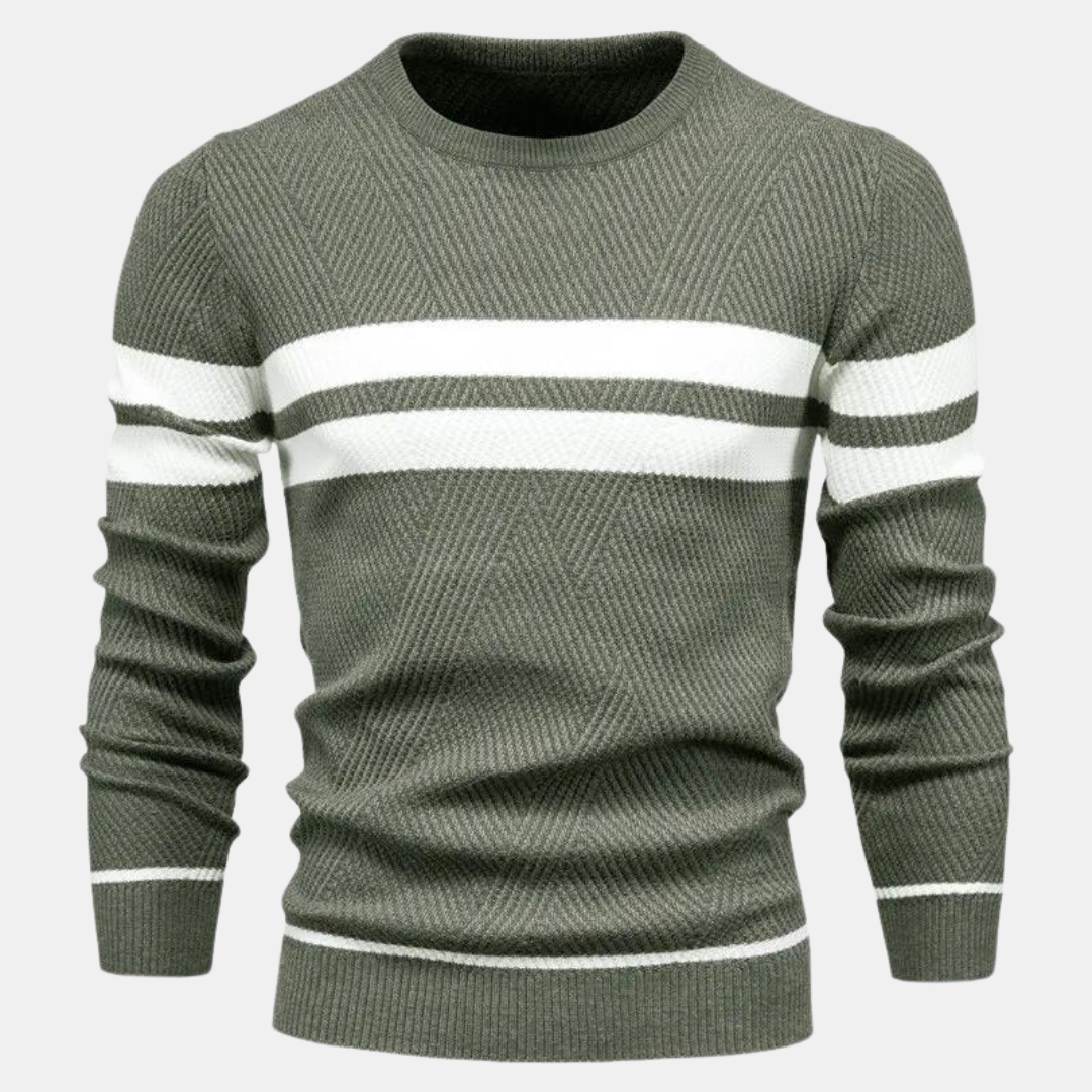 Warmer, modischer Herrenstrickpullover - Marius