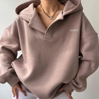 Weicher modischer Damen-Kapuzenpullover - Romilda