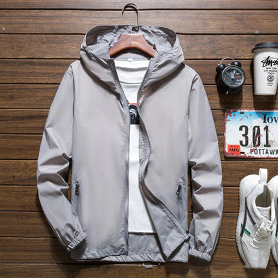 Winddichte Jacke mit Kapuze für Männer - Yannic