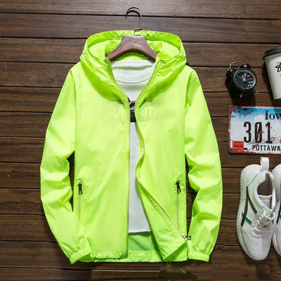 Winddichte Jacke mit Kapuze für Männer - Yannic