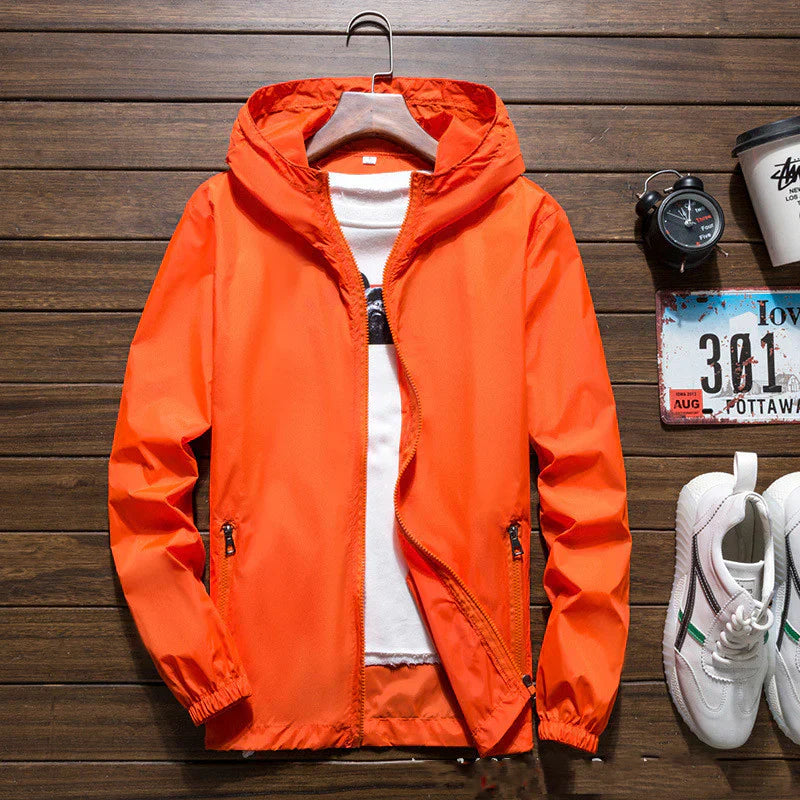 Winddichte Jacke mit Kapuze für Männer - Yannic