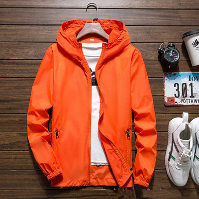 Winddichte Jacke mit Kapuze für Männer - Yannic