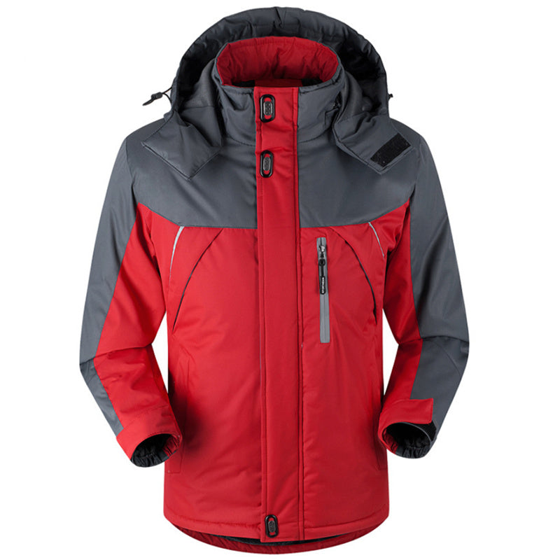 Kuschelige wasserdichte Skijacke für Männer - Thorben