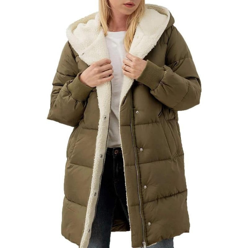 Winterjacke aus Baumwolle für Frauen - Renate