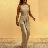 Loiry - Stilvoller Overall für Damen in Gold