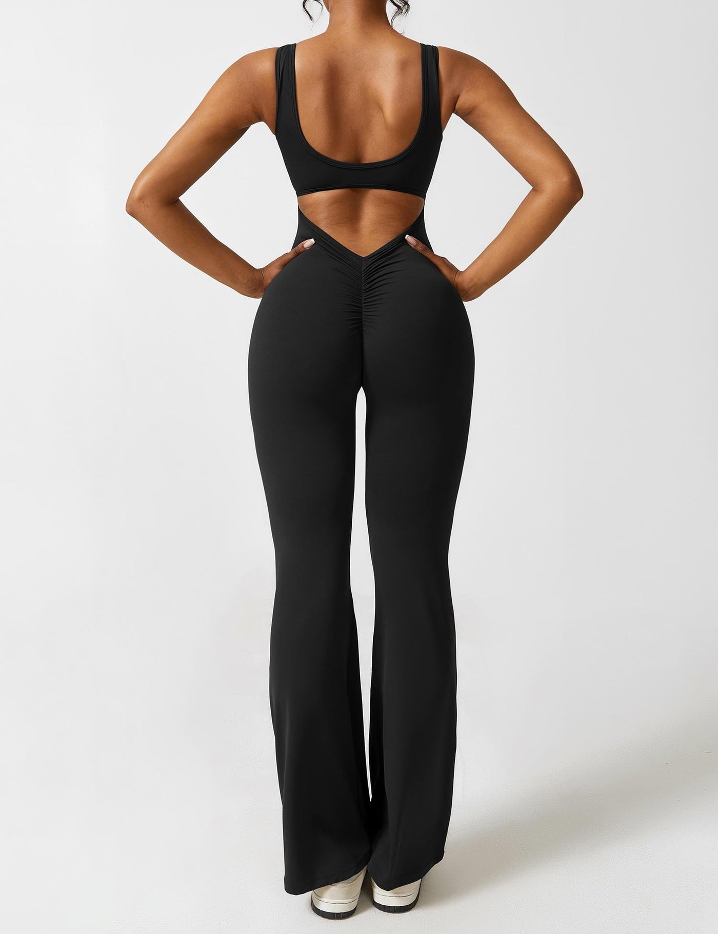 Sienna | Rückenfreier Flare-Jumpsuit