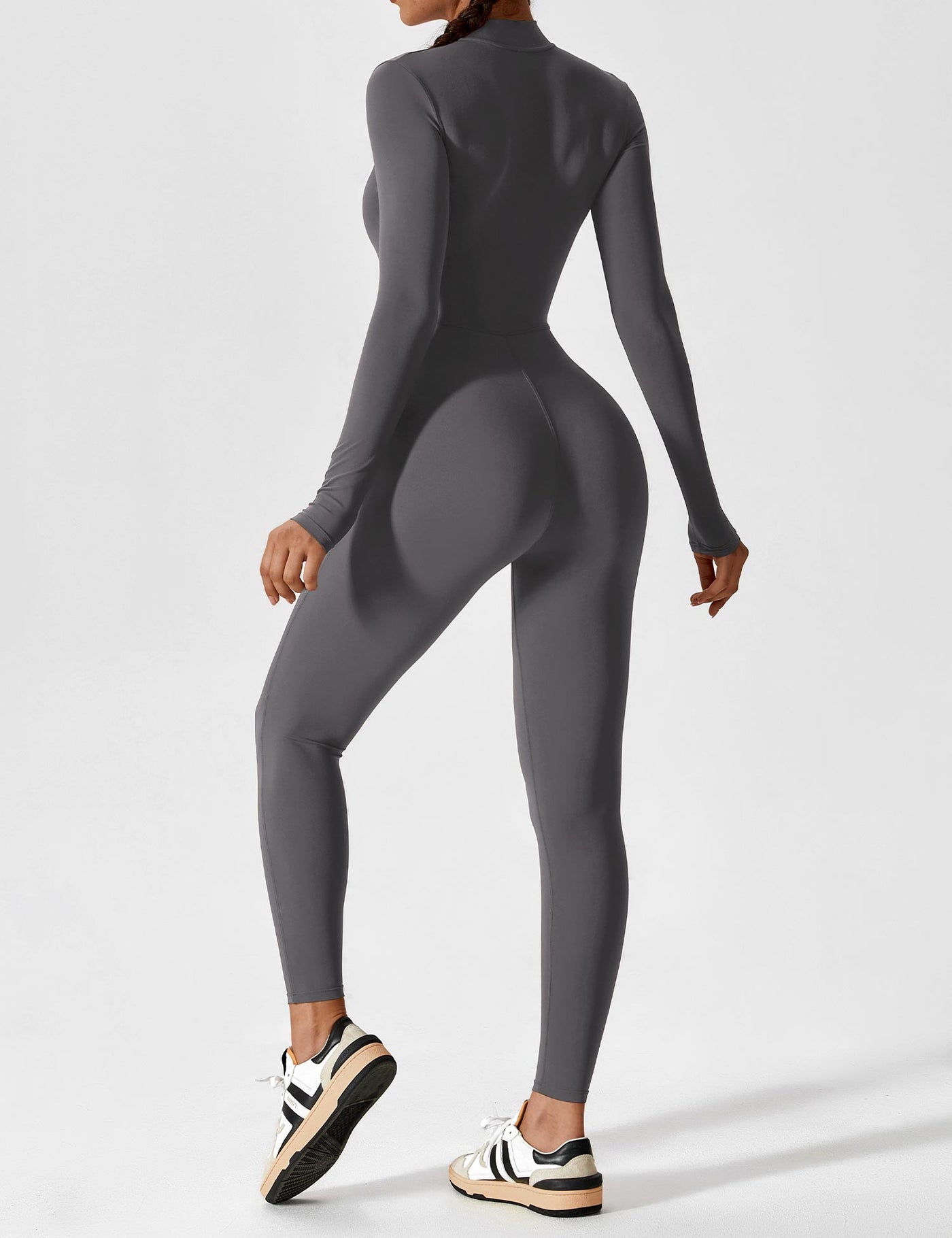 Lina | Nahtloser Full-Zip Bodysuit
